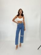 6288 KOT PANTOLON-MAVİ resmi